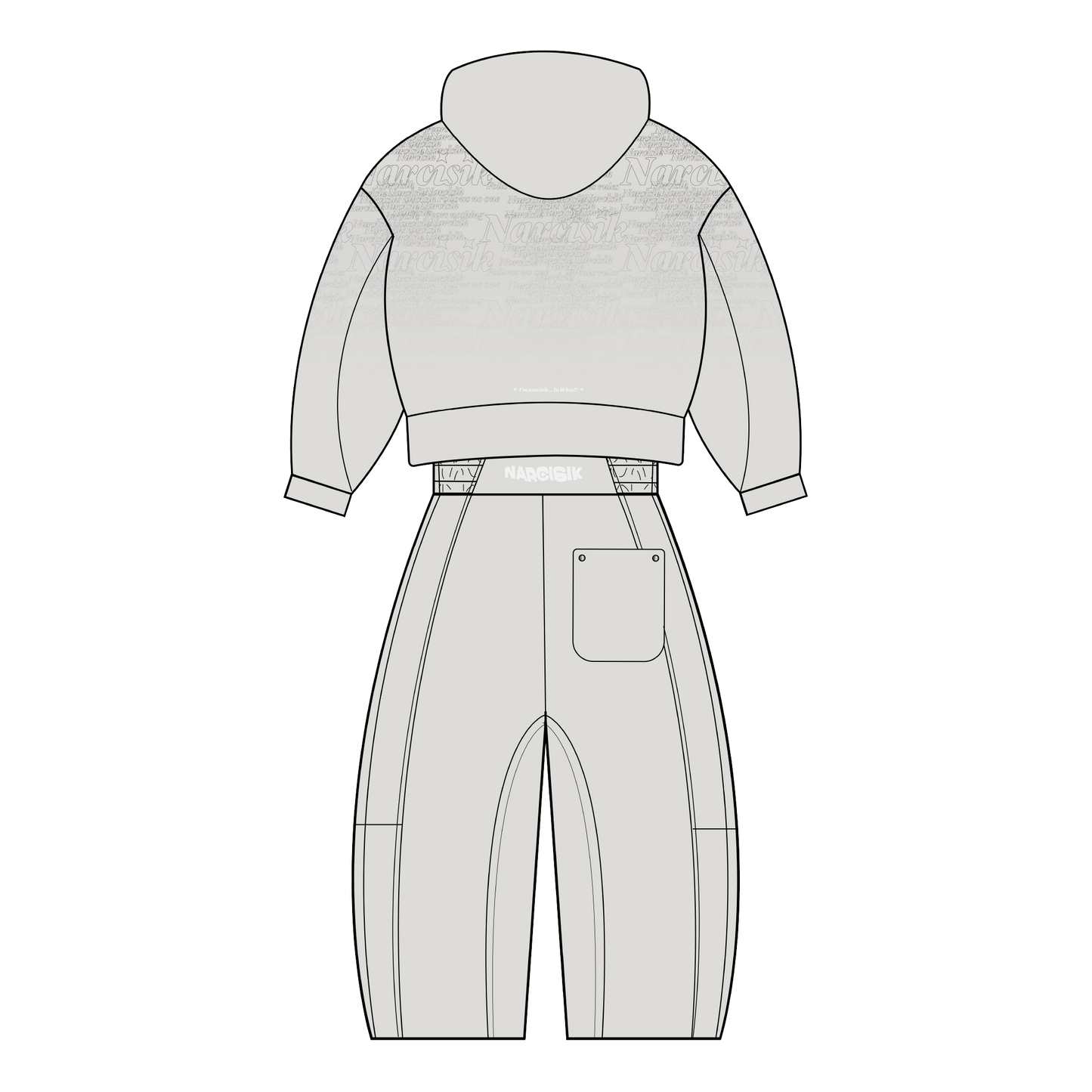 Soft Gray Tracksuit - EC26