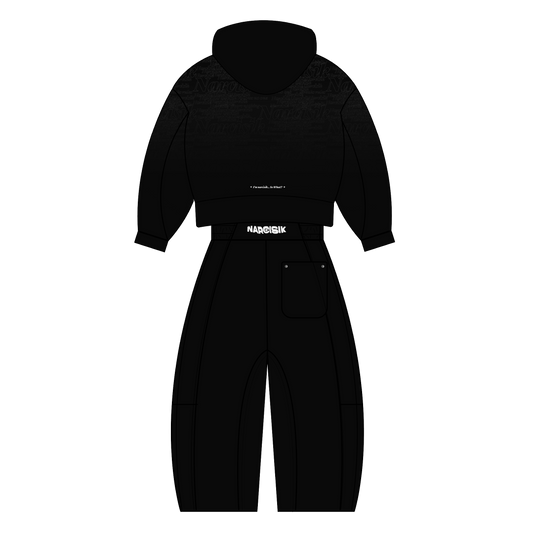 Soft Black Tracksuit - EC26